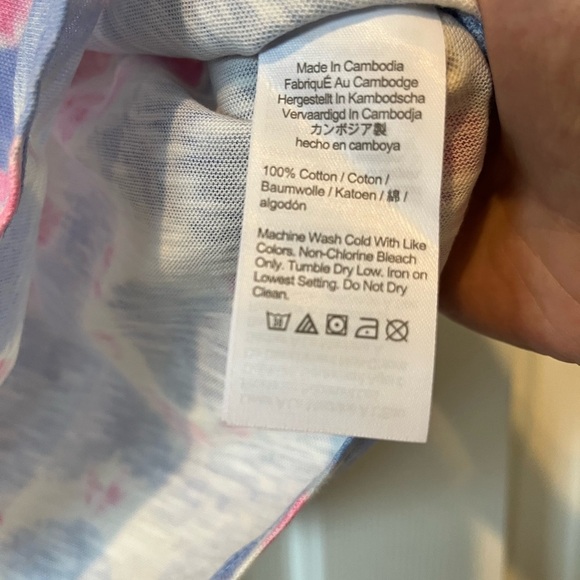 Tie-Dye Sleeveless Top - Picture 3 of 4